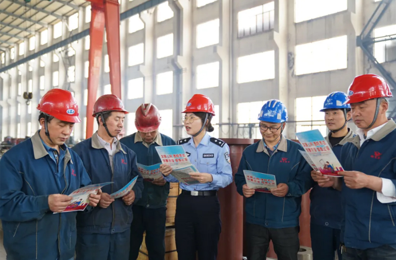 抵制網(wǎng)絡謠言、共建清朗家園宣傳活動走進鵬飛